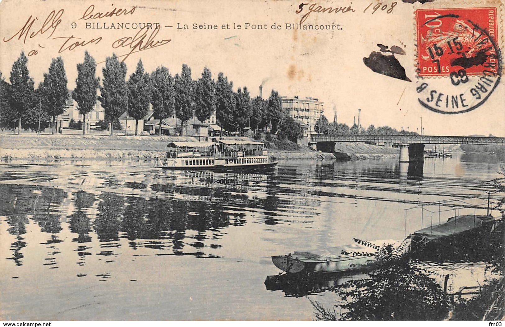 Boulogne Billancourt Bateau - Boulogne Billancourt