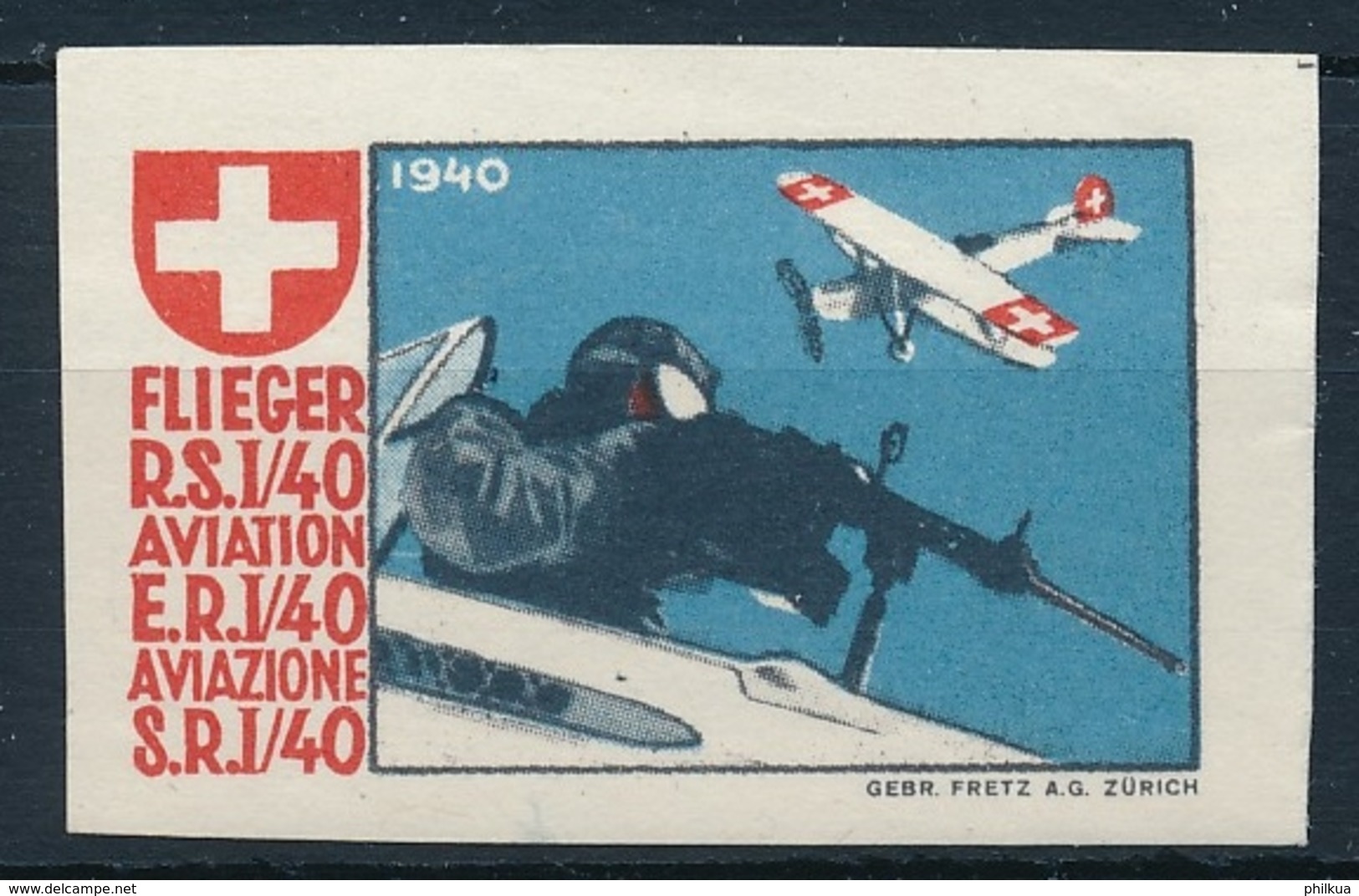 Soldatenmarke - Fliegertruppen 1940 / Postfrisch/** - Vignettes