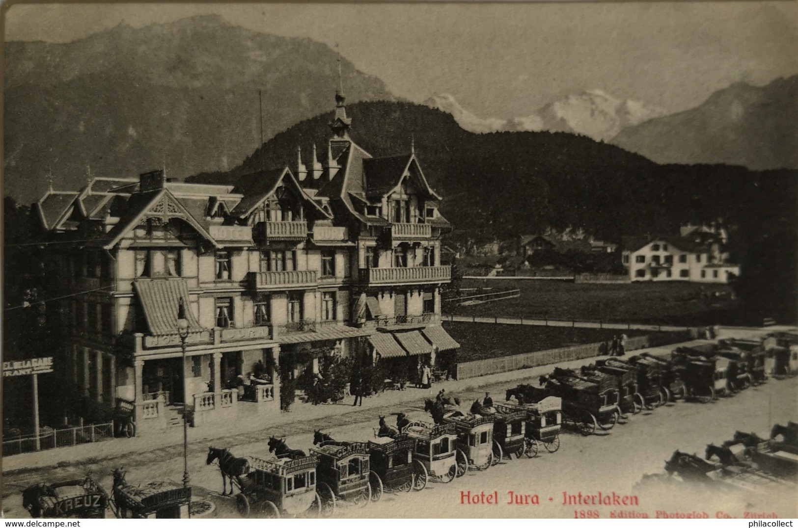Suisse (BE) Interlaken // Hotel Jura 19?? - Interlaken