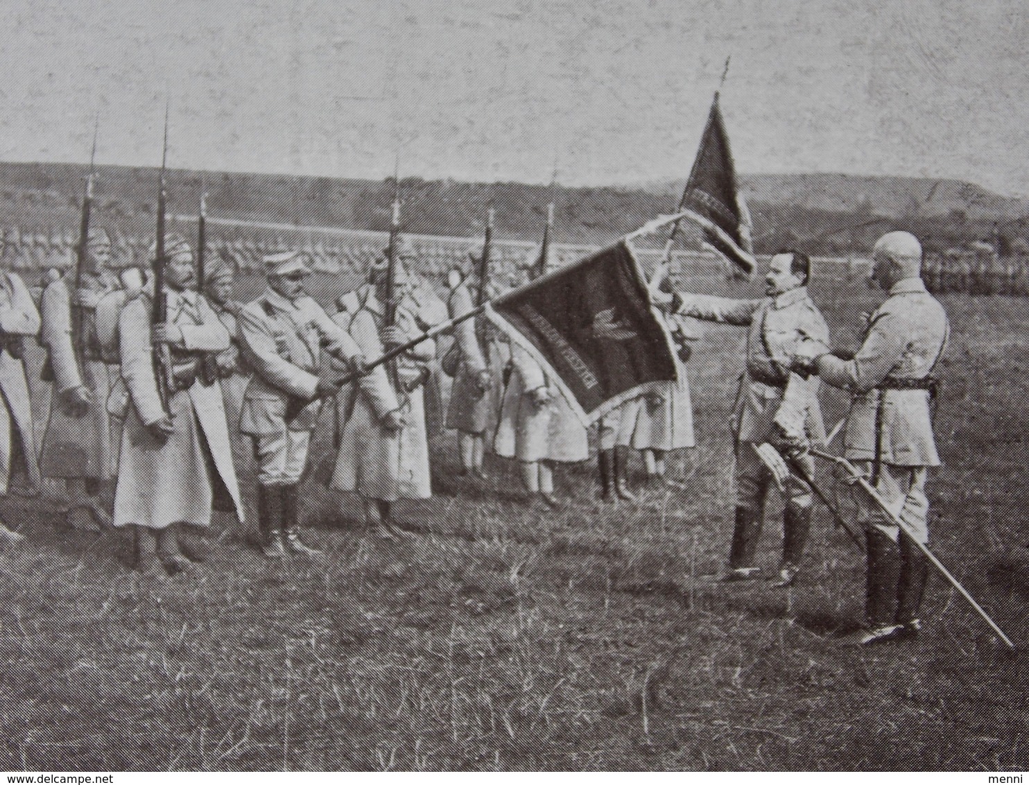 POLEN POLAND POLOGNE - Military - FLAG - Przysiega Na Sztandar Naczelnego Wodzza - Jenerala HALLERA 1918 - Pologne