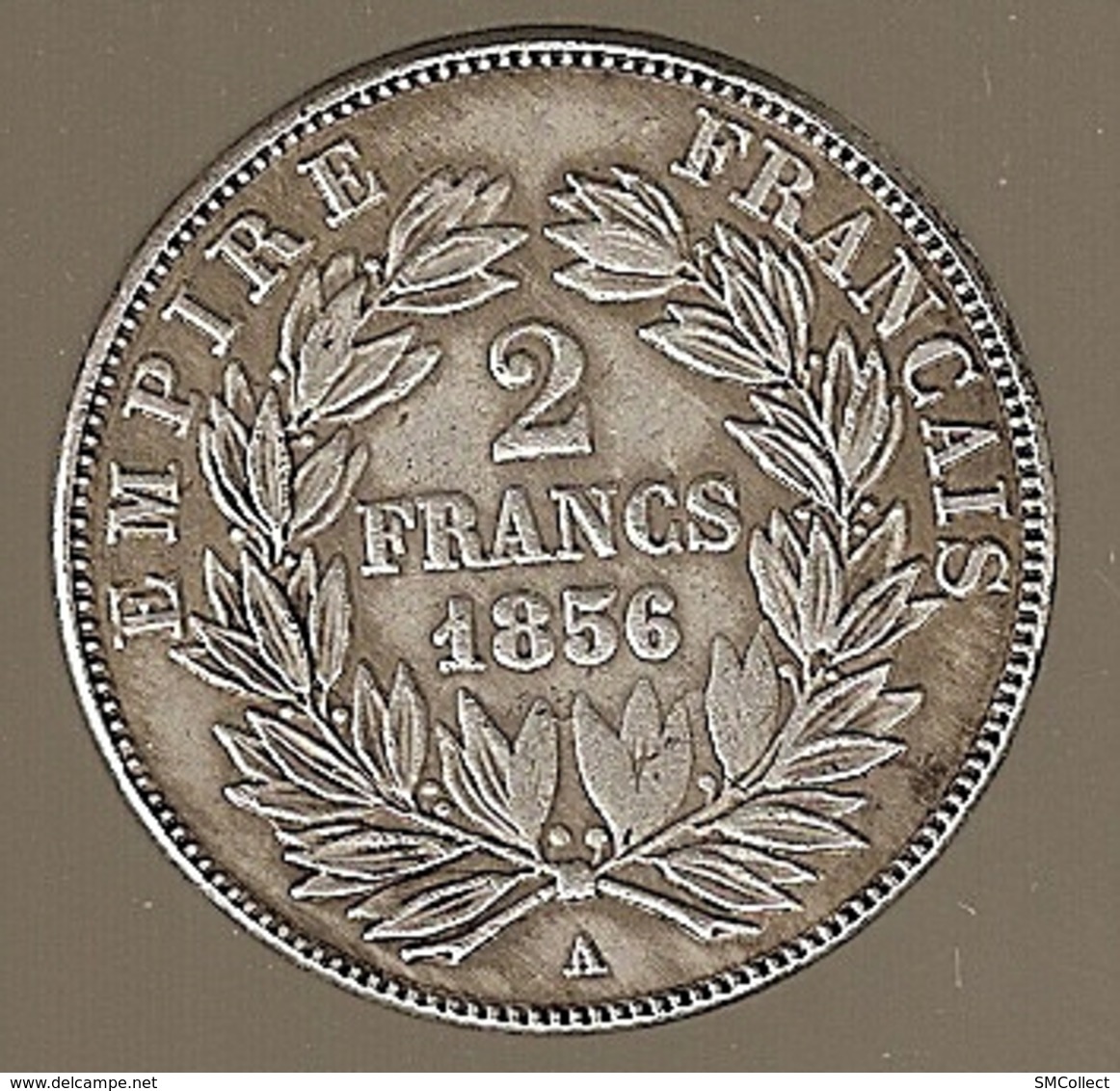 FAUSSE MONNAIE ? Peut être En Argent, Voir Description. Napoléon III, 2 Francs 1856 A. Voir Description - Autres & Non Classés