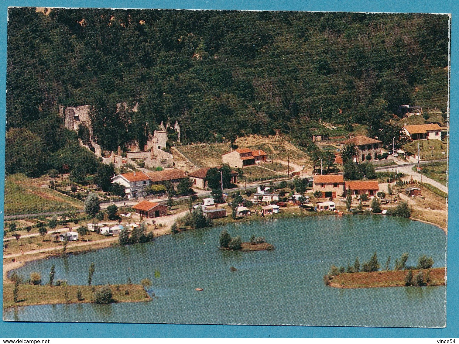 DAMIATTE - Camping Le Plan D'Eau St-Charles - Vue Aérienne - Autres & Non Classés