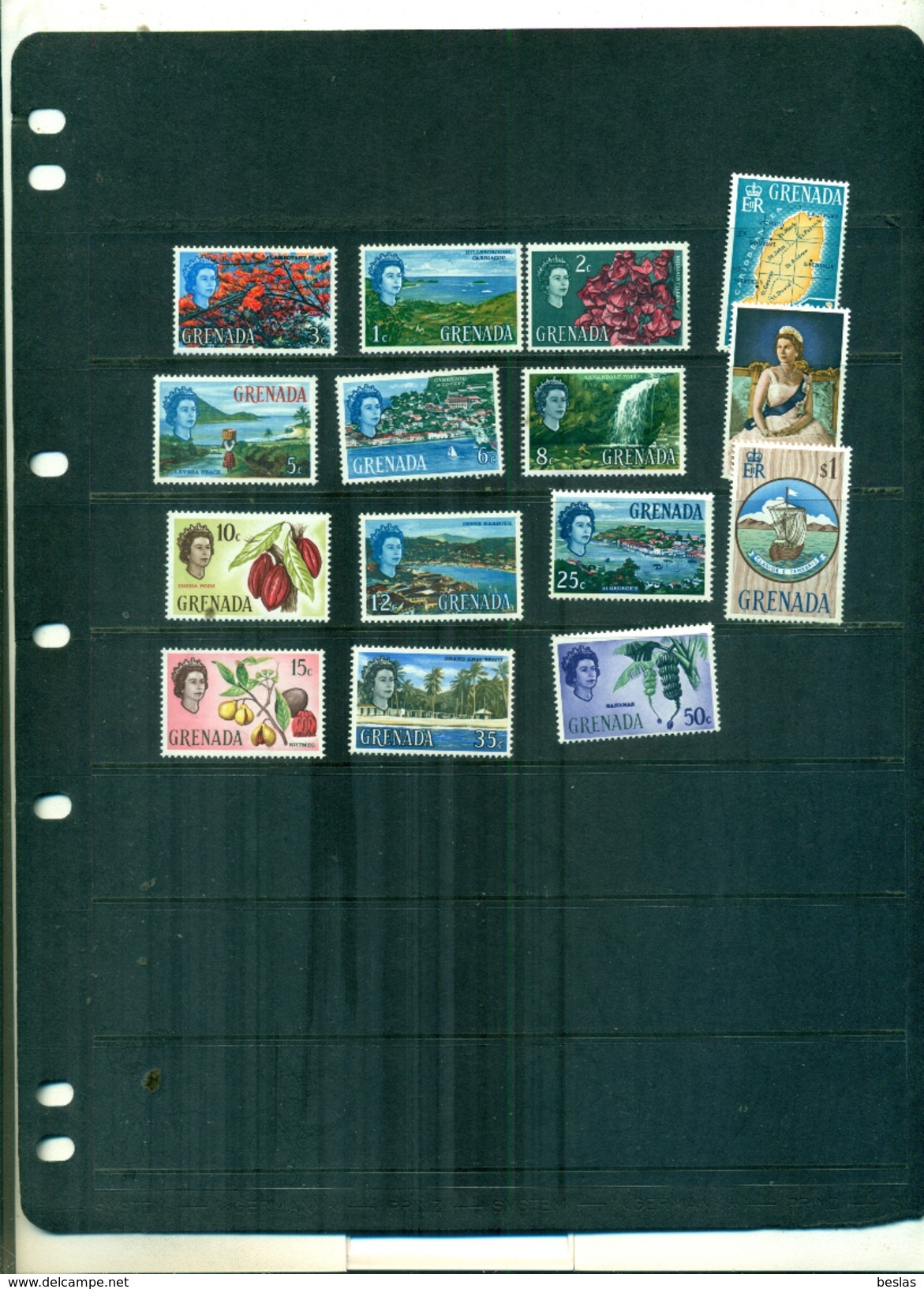 GRENADA SERIE COURANTE SUJETS DIVERS 15 VAL NEUFS A PARTIR DE 2.25 EUROS - Grenada (...-1974)