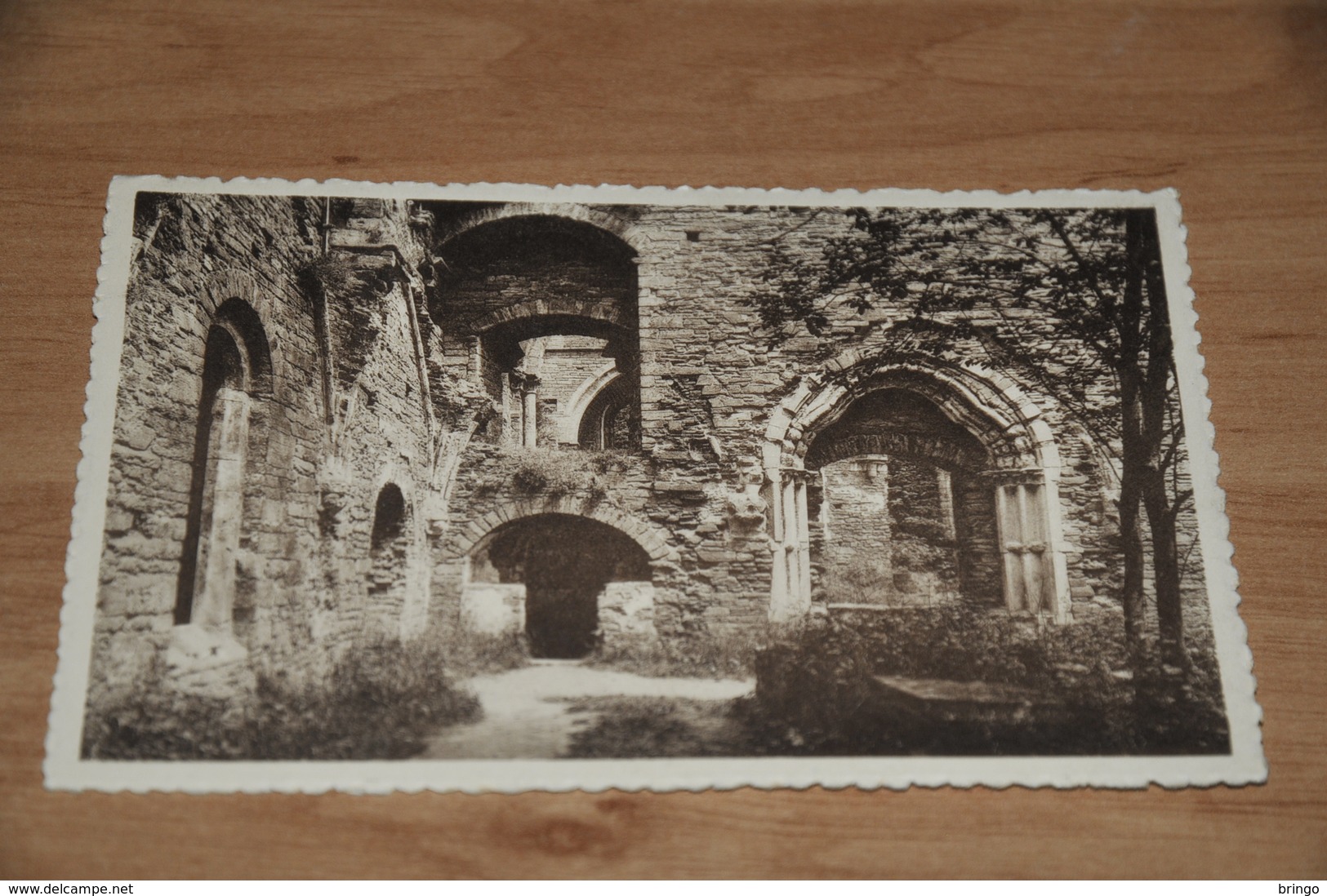 9841-    ABBAYE DE VILLERS, EGLISE, PORTE TRILOBEE ET ENTREE DE CRYPTE - Villers-la-Ville