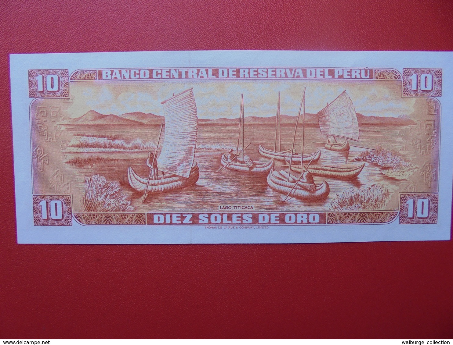 PEROU 10 SOLES 1969-74 PEU CIRCULER/NEUF - Pérou