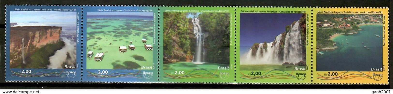 Brazil 2017 Brasil / UPAEP Tourism MNH Turismo / Cu13210  29 - Emisiones Comunes