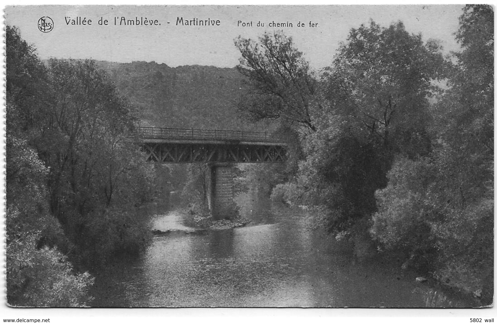 AYWAILLE - MARTINRIVE : Pont Du Chemin De Fer - Aywaille