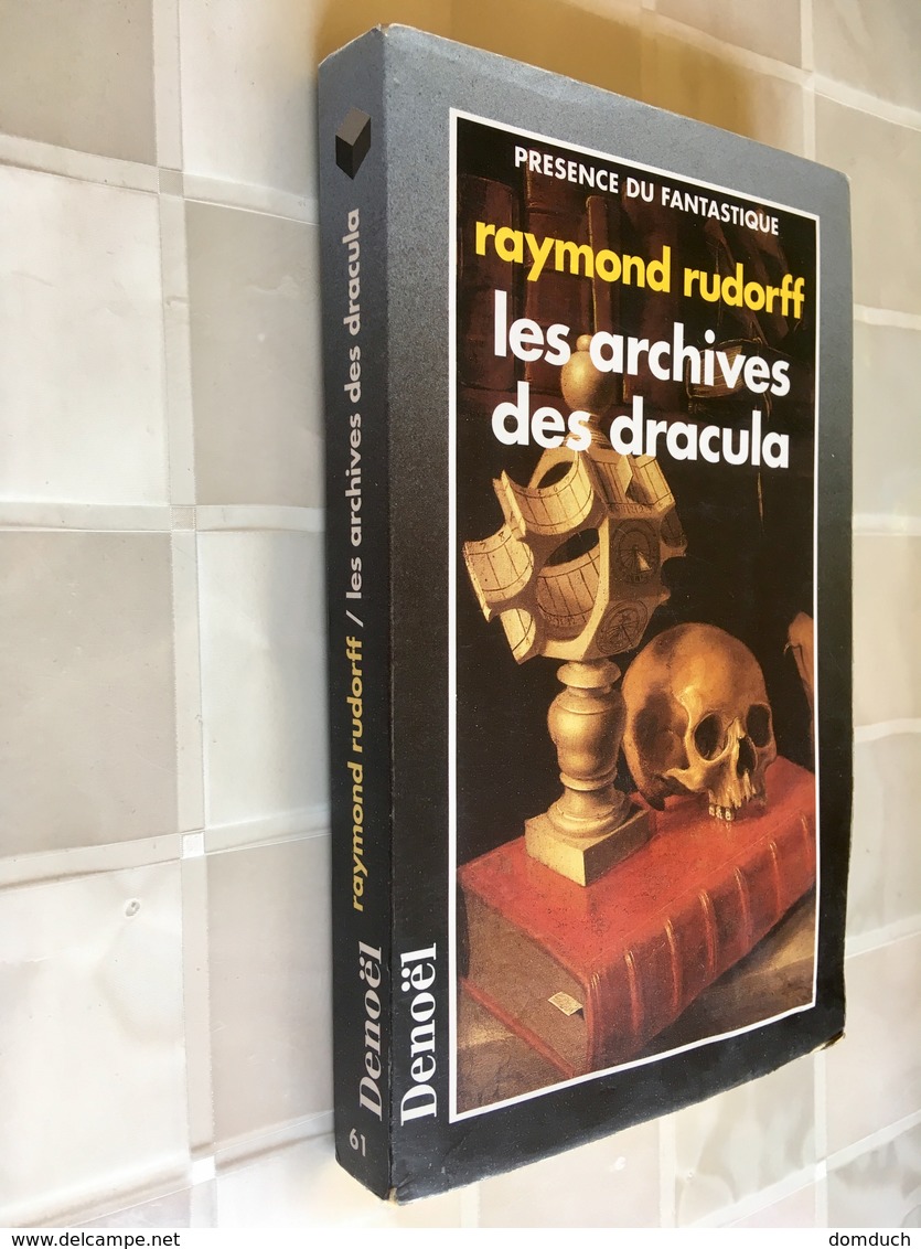 PRÉSENCE DU FUTUR N° 61  LES ARCHIVES DE DRACULA  Raymond RUDORFF - Denoël