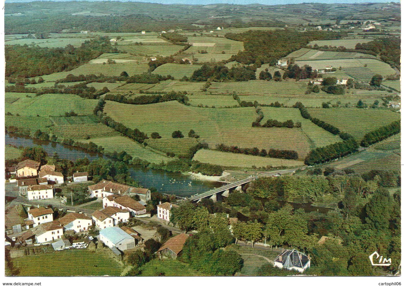 - CPM USTARITZ (64) - Vue Générale Aérienne - Editions CIM 28-2 - - Autres & Non Classés