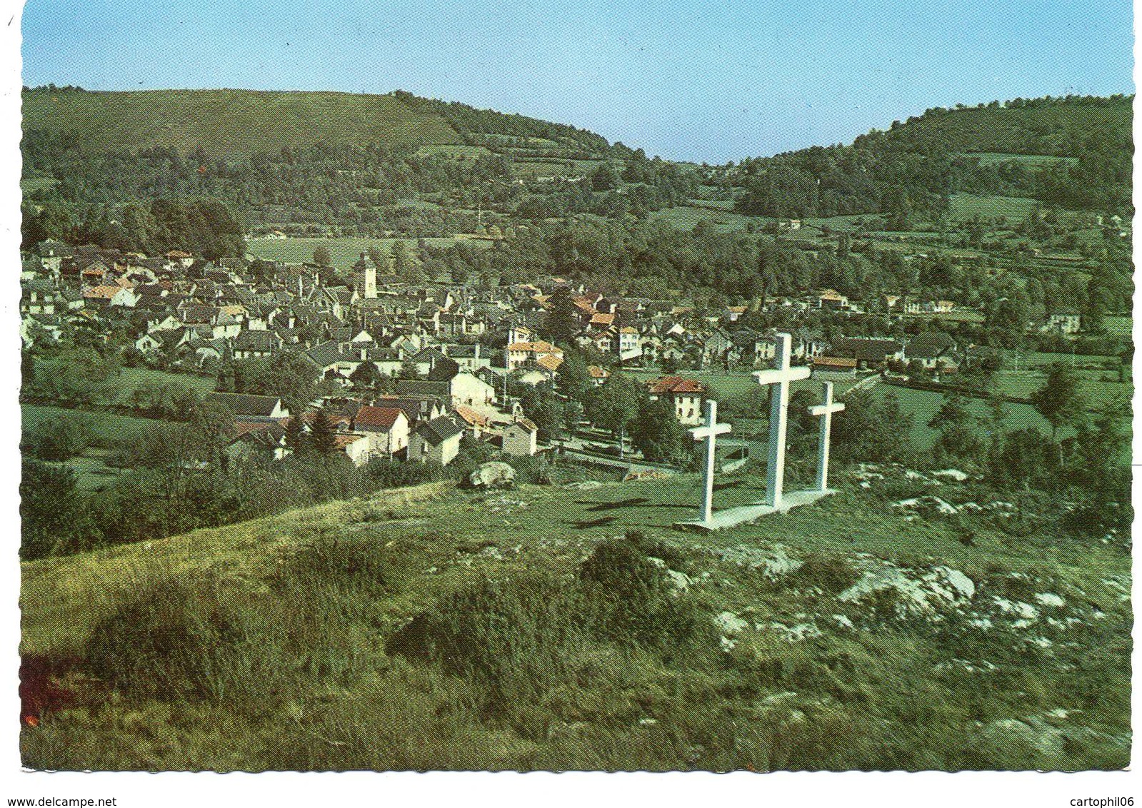 - CPSM ARUDY (64) - Vue Générale Aérienne - Editions Sofer 1001 - - Arudy