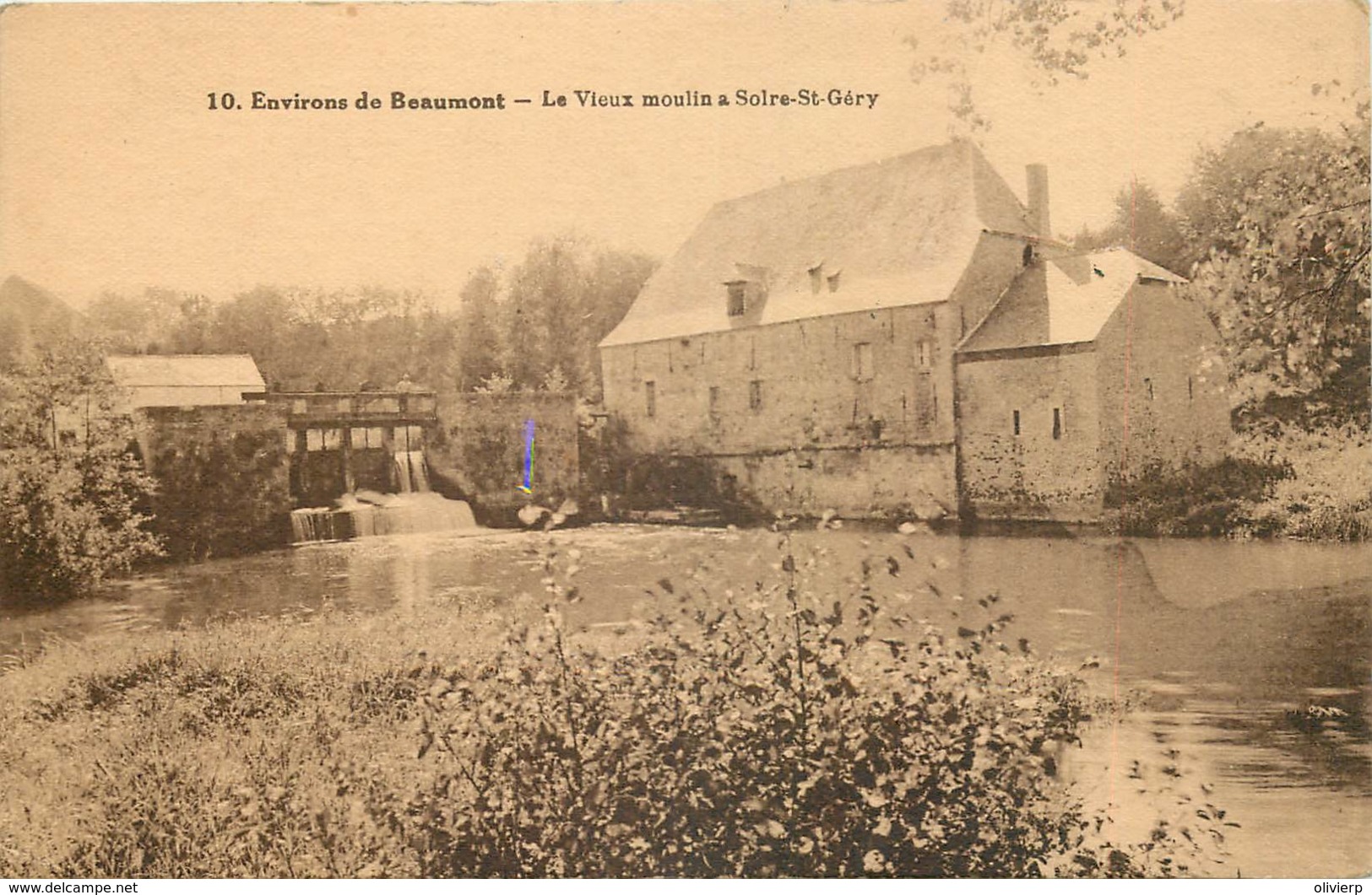 Belgique - Environs De Beaumont - Le Vieux Moulin De Solre-St-Géry - Beaumont