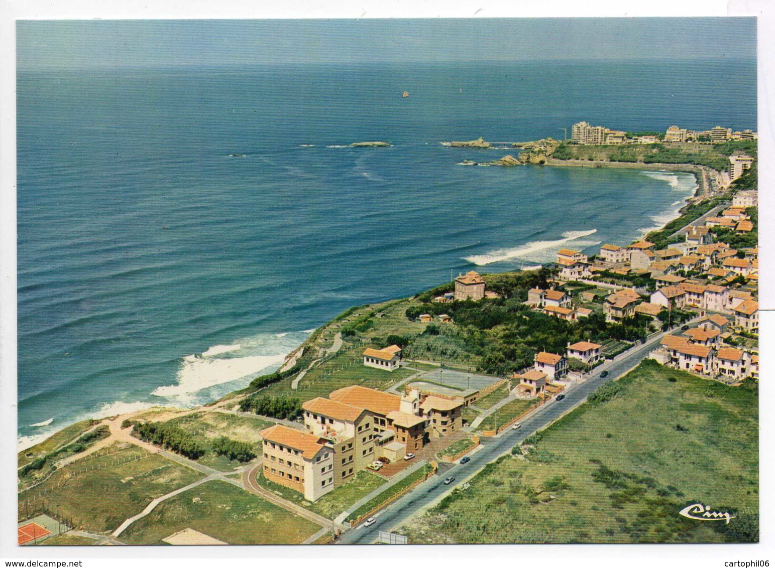 - CPM BIARRITZ (64) - Vue Générale Aérienne - Photo CIM 5478 - - Biarritz