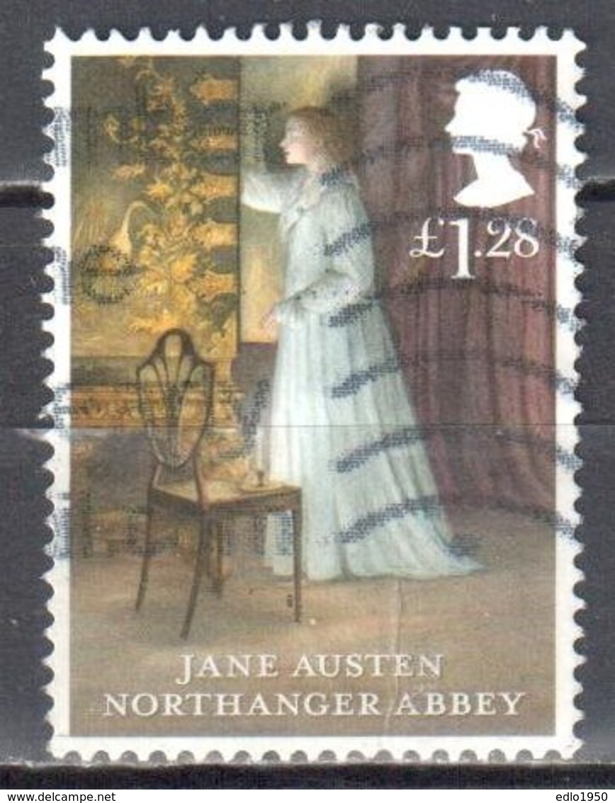 Great Britain 2013 - Jane Austen  - Mi.3411 - Used - Used Stamps