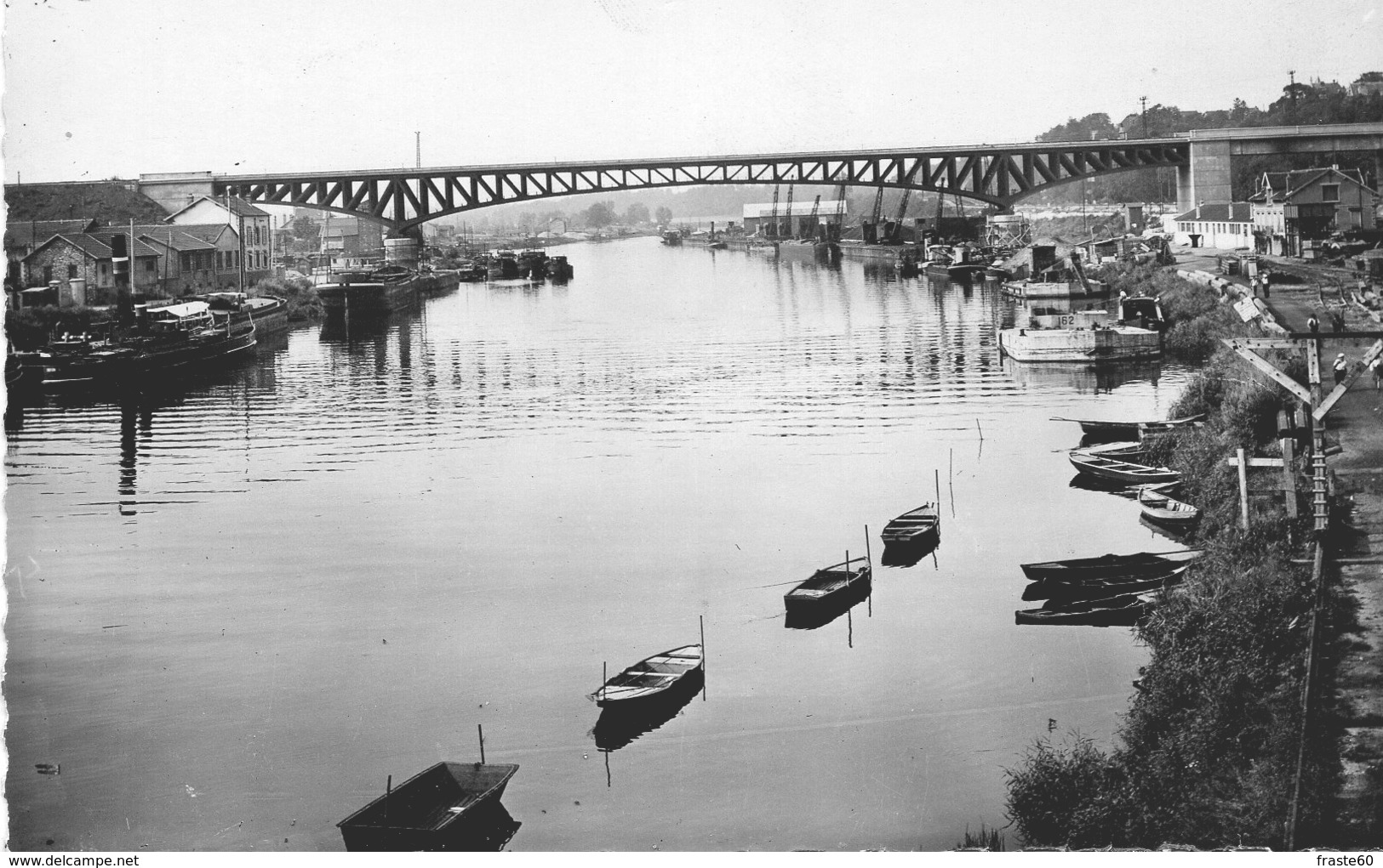 Conflans Fin D ' Oise - Le Pont Du Chemin De Fer - Conflans Saint Honorine