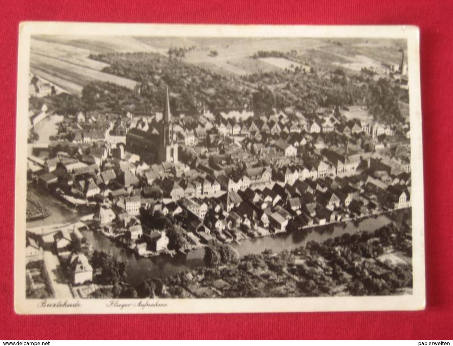 Buxtehude - Flieger-Aufnahme 1942 / Feldpost - Buxtehude