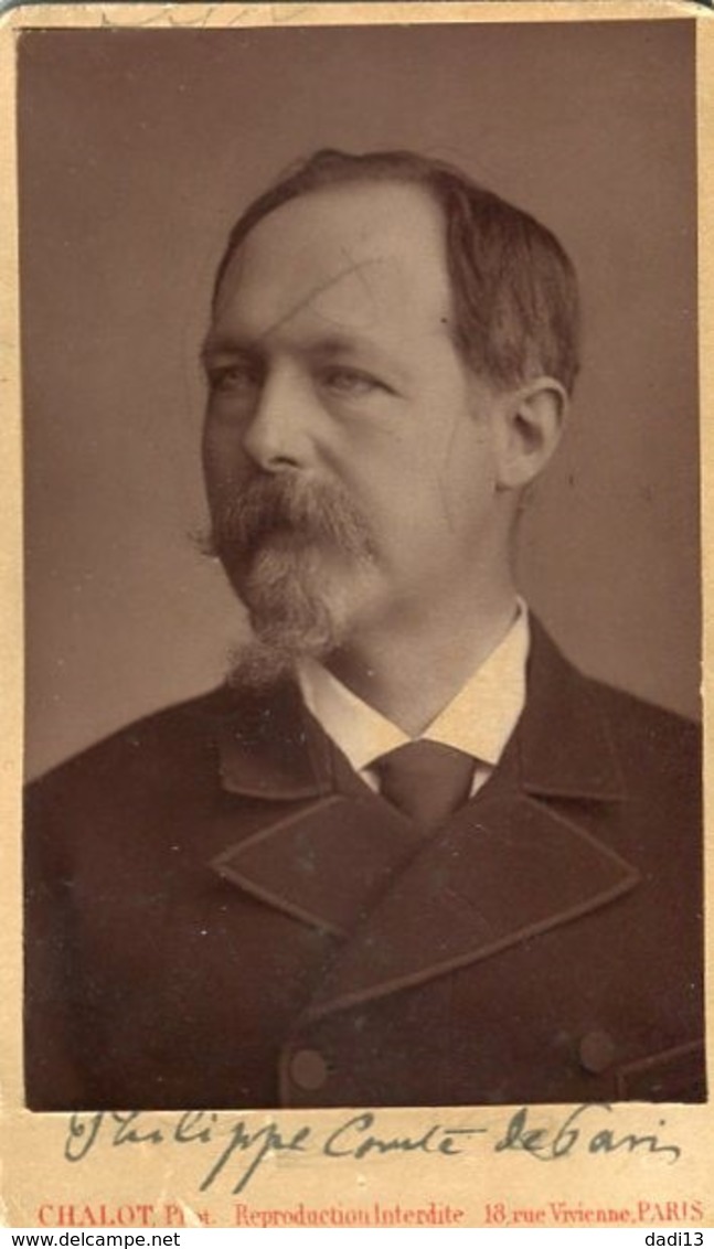 CDV Philippe Comte De Paris - Célébrités