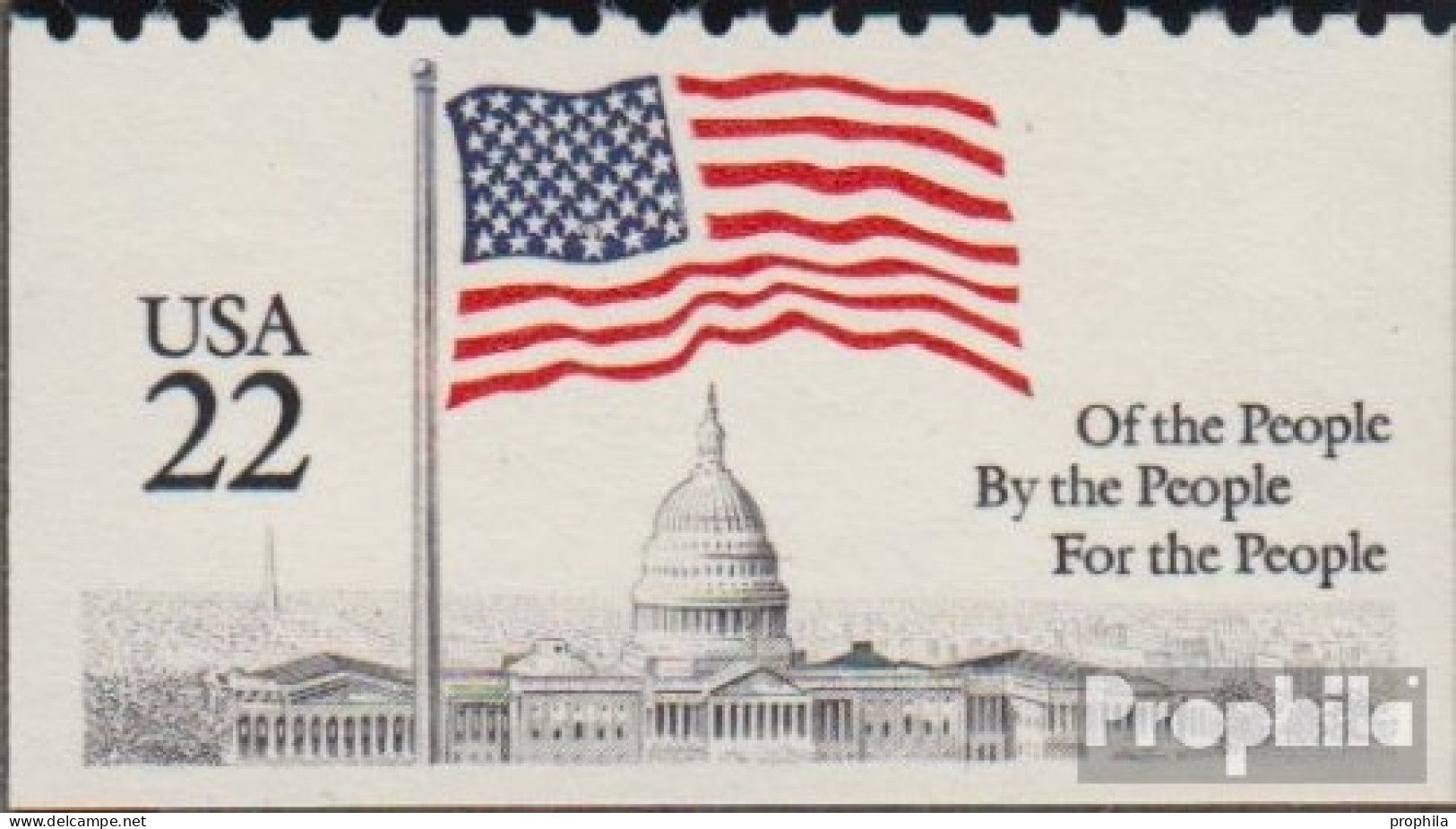 USA 1739D Postfrisch 1985 Flaggen - Ungebraucht