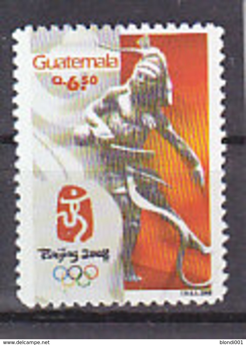 Olympics 2008 - Olympiques - History - GUATEMALA - Stamp MNH - Summer 2008: Beijing