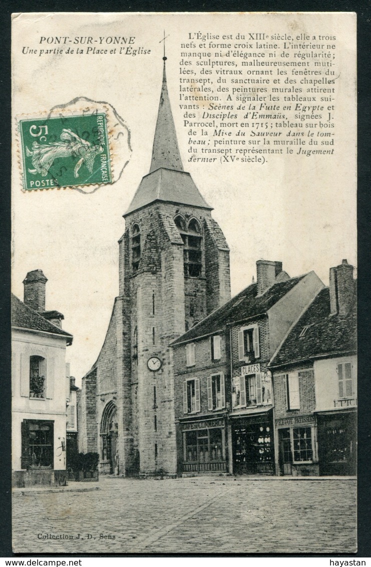 LOT DE 50 CARTES POSTALES DE L'YONNE 89