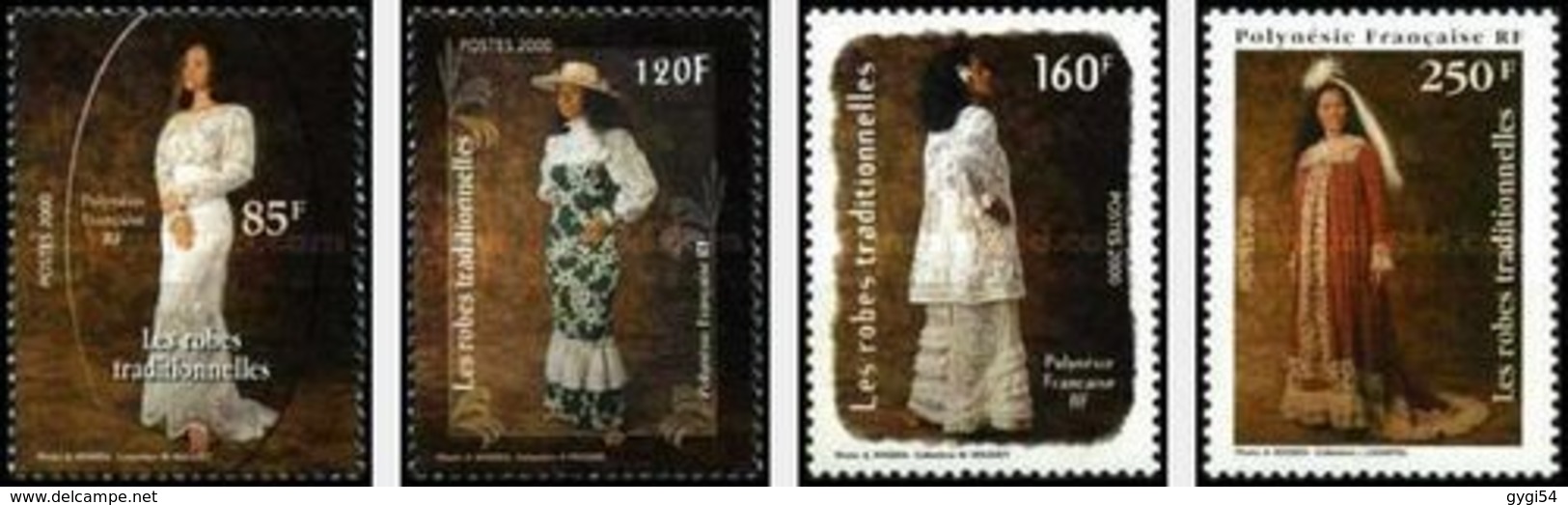 Polynésie Française  2000    Cat Yt N° 619  à  622    N** MNH - Unused Stamps