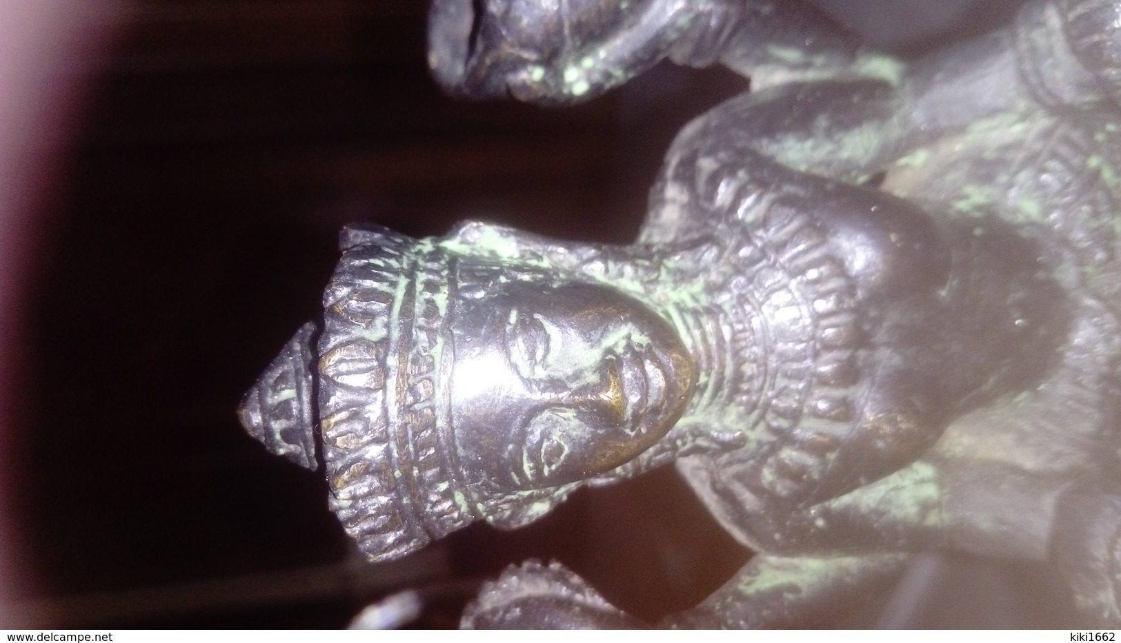 DIEU VISHNU EN BRONZE(DIEU DE TOUT LES DIEUX DE L UNIVERS) - Bronzes