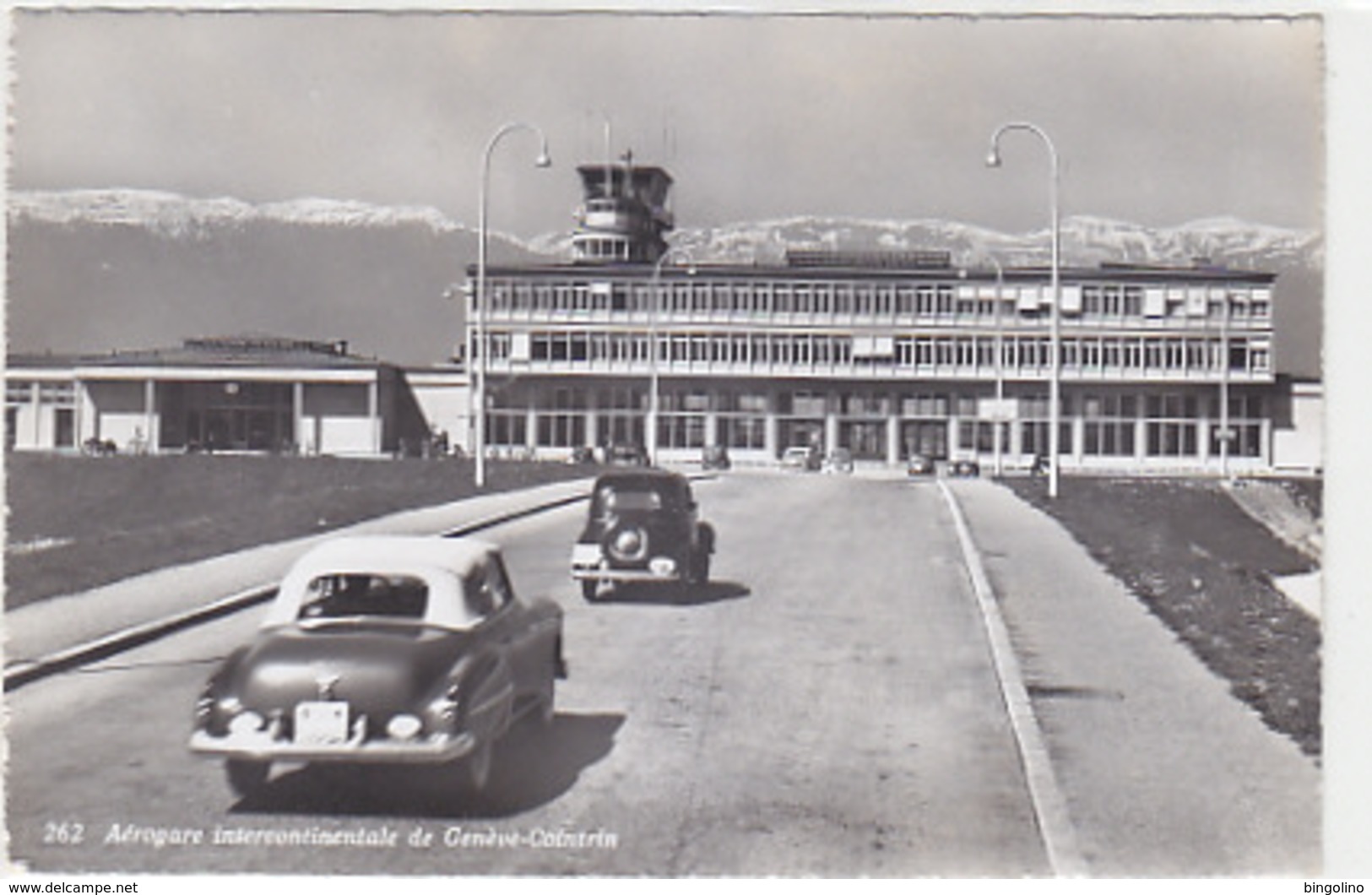 Alter Flughafen Genève-Cointrin Mit Oldtimern          (P-166-71102) - Aérodromes