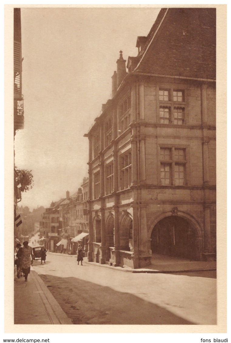 1939 - Héliogravure - Luxeuil-les-Bains (Haute-Saône) - La Maison De François Ier - FRANCO DE PORT - Non Classés