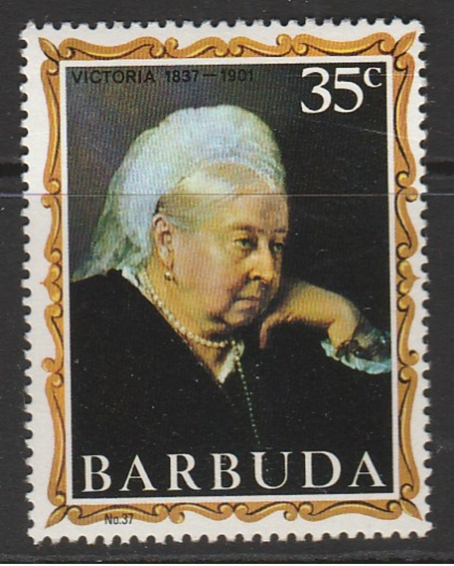 Barbuda 1971 Kings And Queens Of Great Britain 35 C Multicoloured SW.91 MNH - Antigua And Barbuda (1981-...)