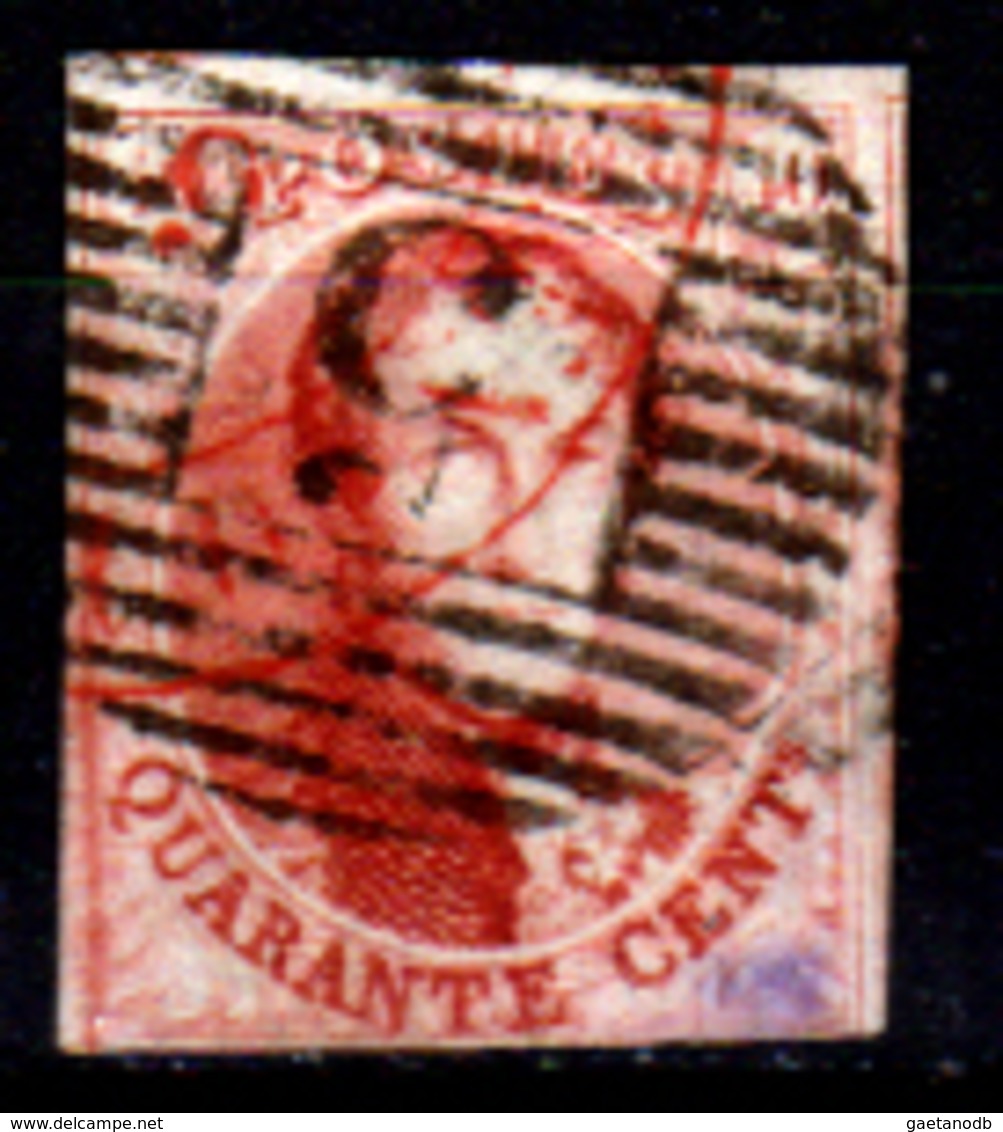 Belgio-323 - Emissione 1851-58 (o) Used - Senza Difetti Occulti. - 1849-1865 Medallones (Otros)