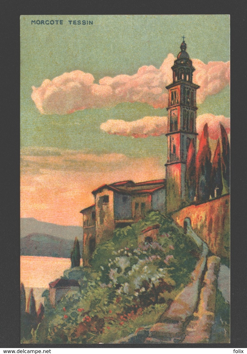 Morcote - Tessin - Abblidung / Illustration - 1948 - Morcote