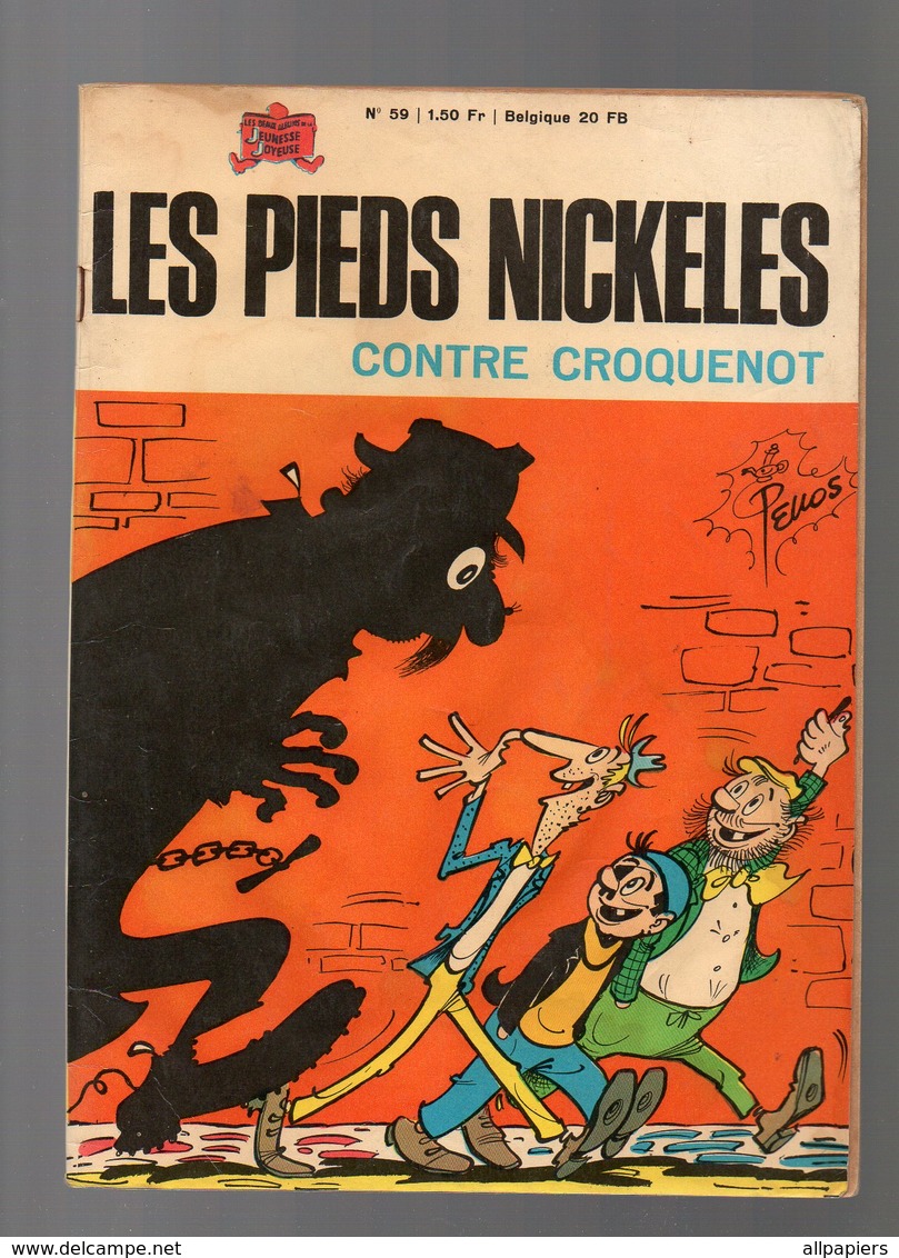 Les Pieds Nickelés N°59 Contre Croquenot De 1967 - Pieds Nickelés, Les