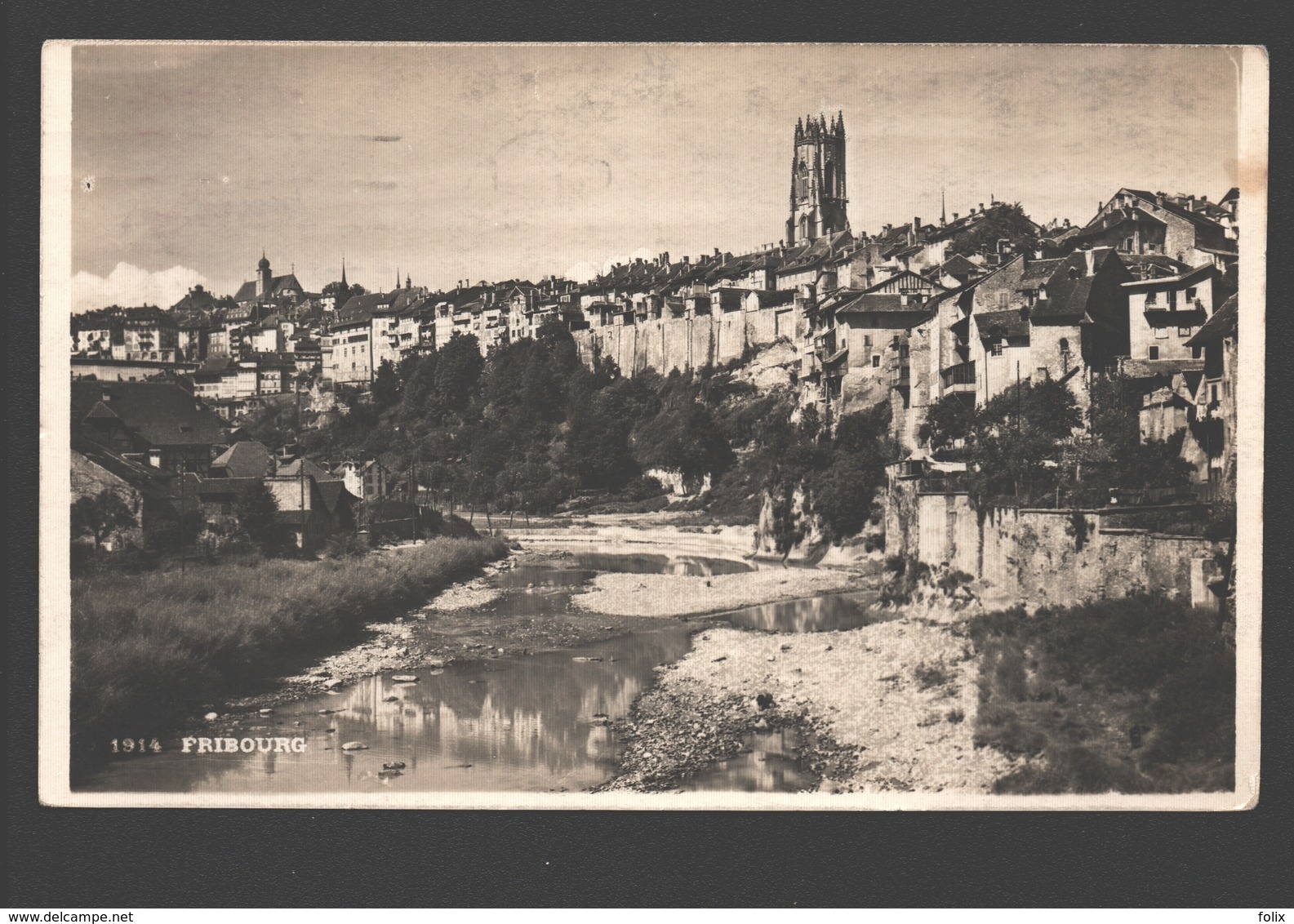 Fribourg - Carte Photo - 1932 - Fribourg