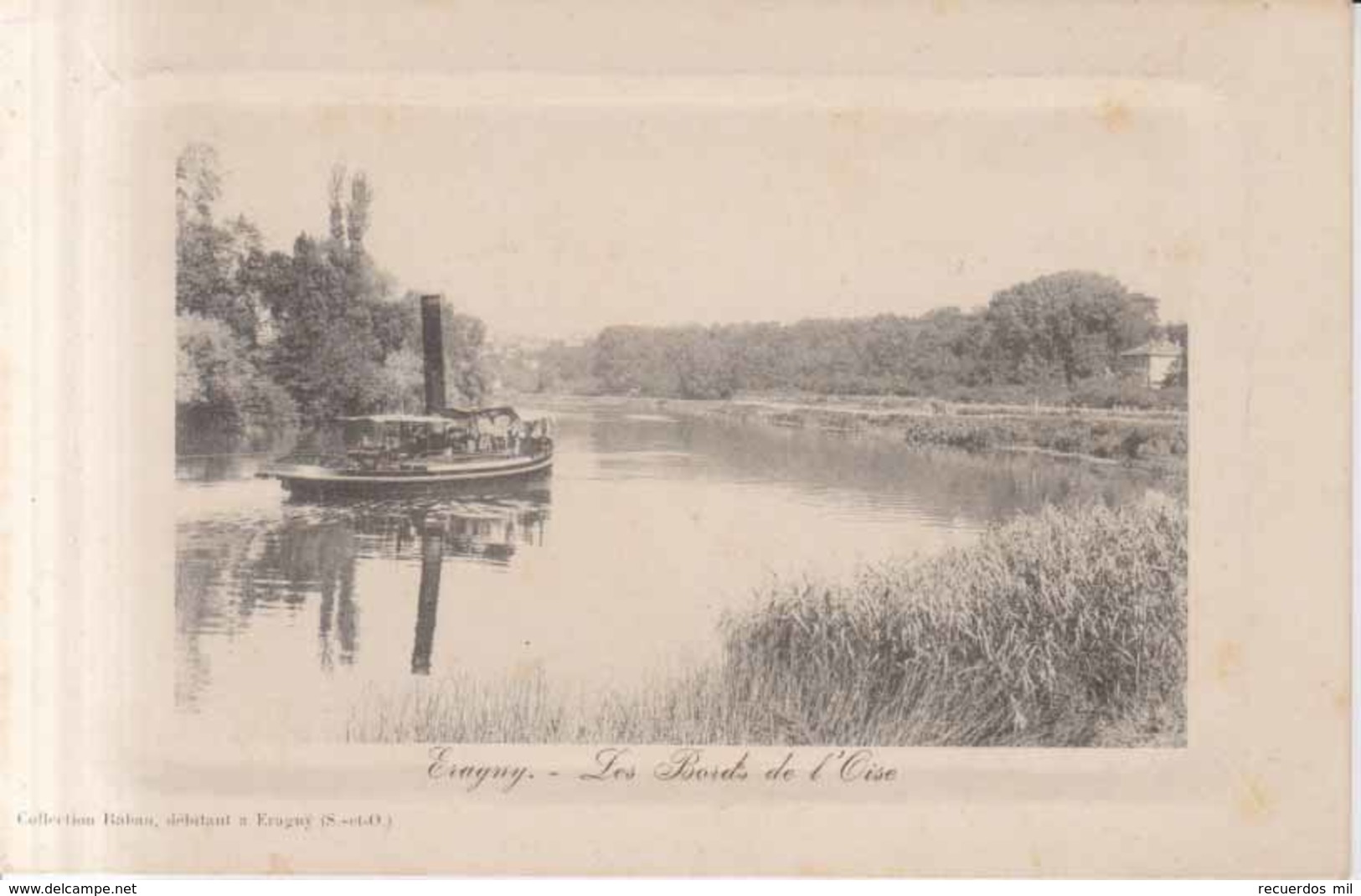 Eragny Les Bords De L'Oise   1912 - Pontoise