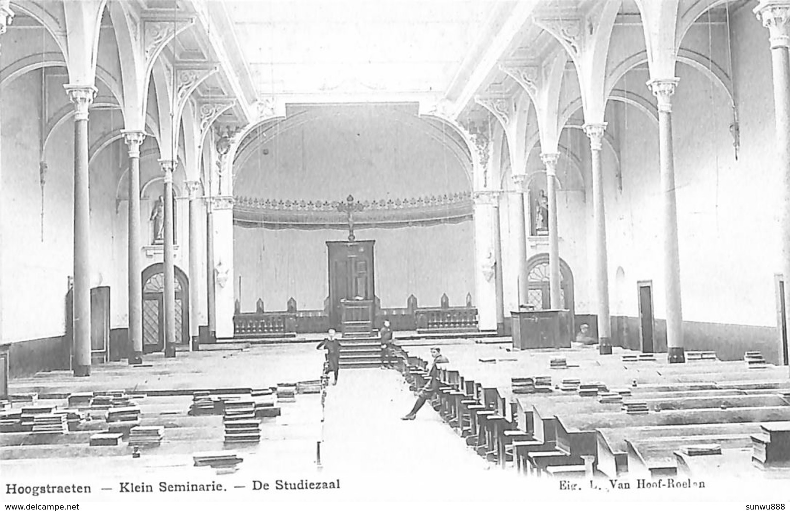 Hoogstraeten - Klein Seminarie - De Studiezaal (Eig. L Van Hoof-Roelen 1912) - Hoogstraten