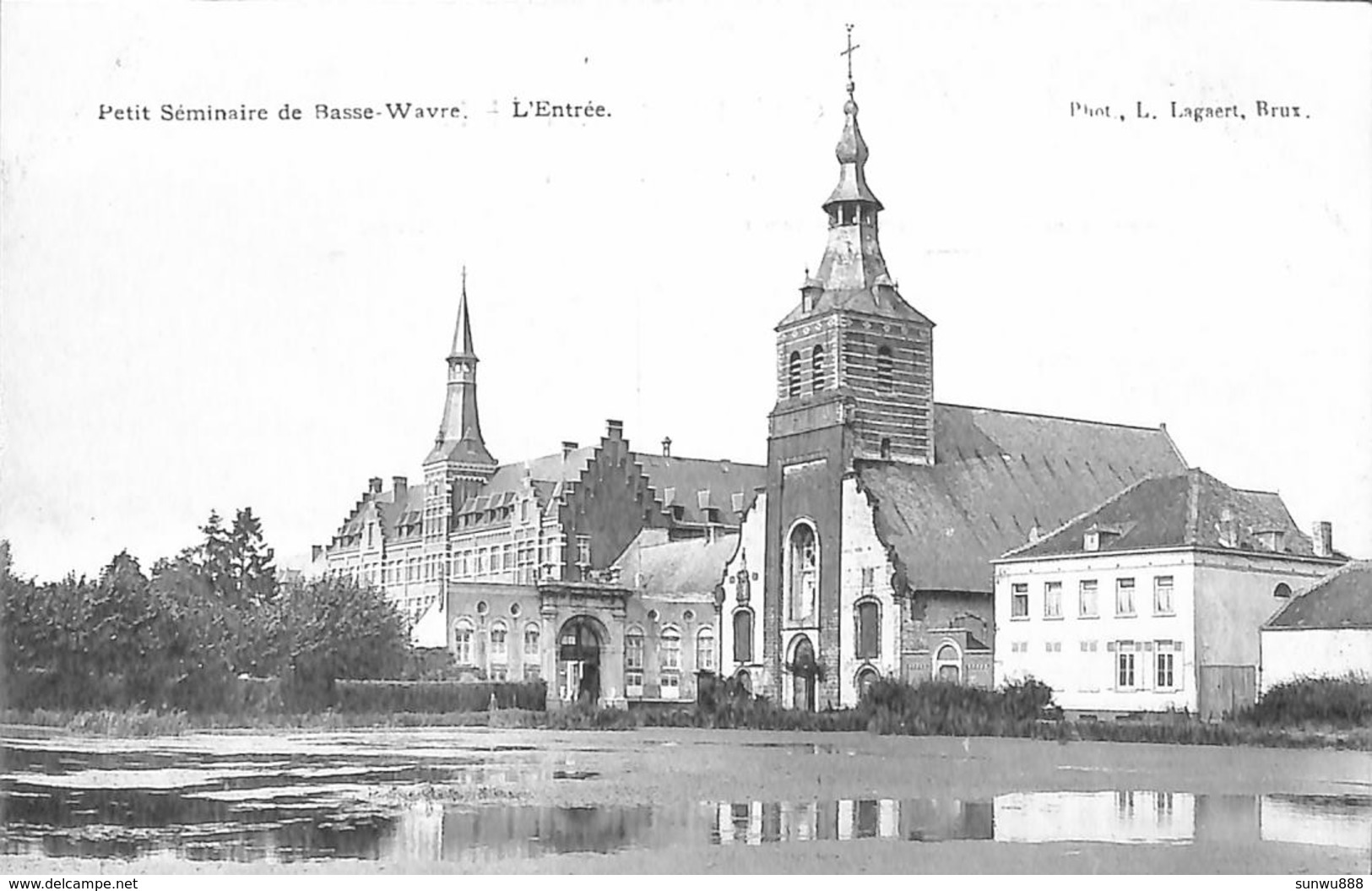 Petit Séminaire De Basse Wavre - L'Entrée (L Lagaert) - Wavre