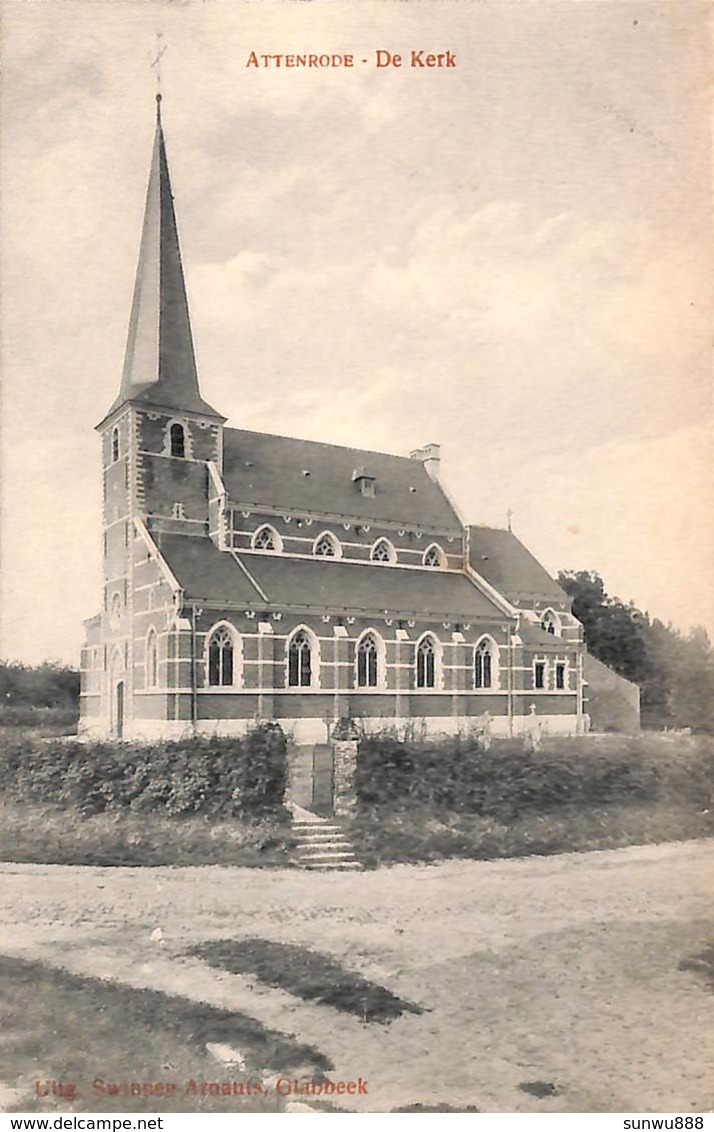 Attenrode - De Kerk (Uitg. Swinnen-Arnauts 1914) - Glabbeek-Zuurbemde