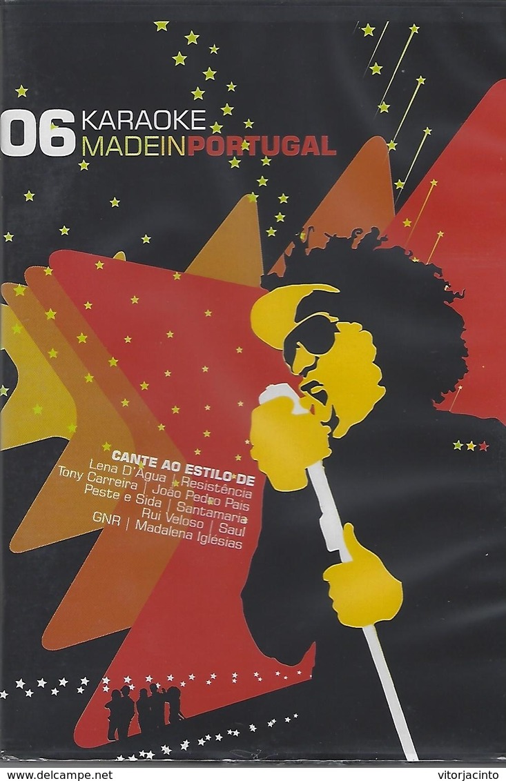 Karaoke Made In Portugal - Vol.6 - DVD - Concert & Music