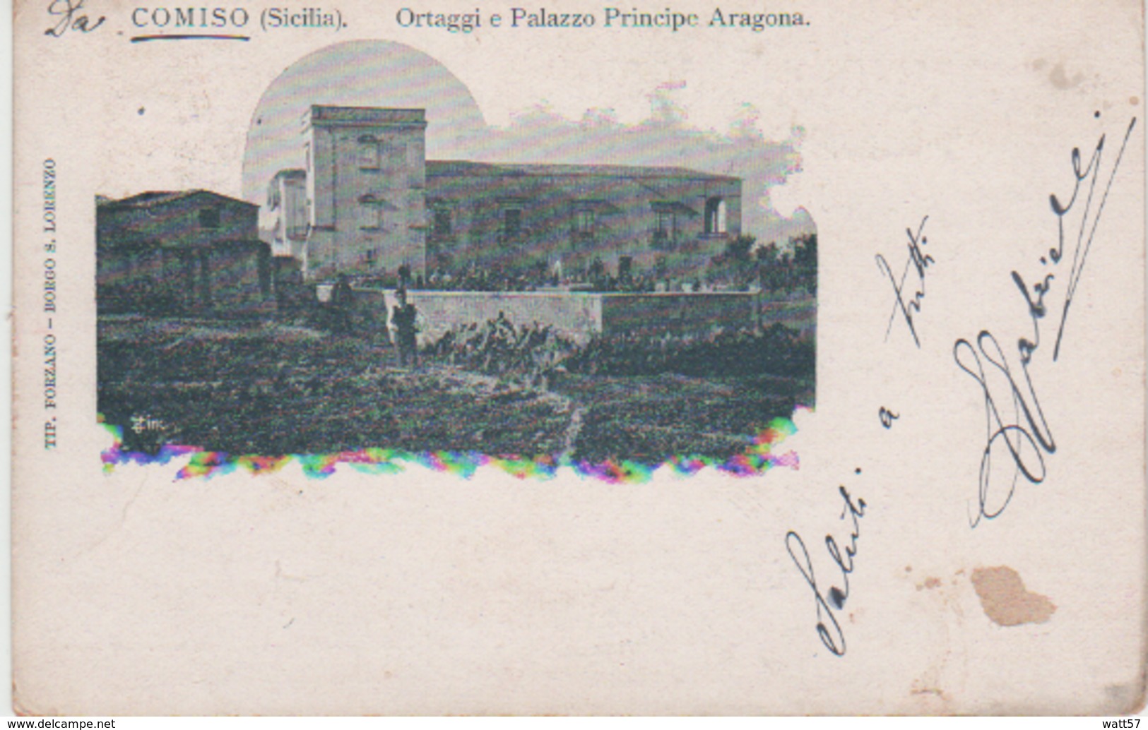 Comiso Ortaggi E Palazzo Principe Aragona - Ragusa