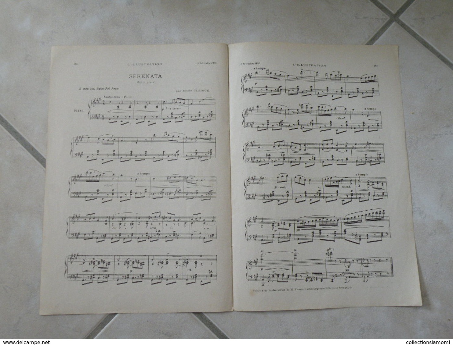 Rose De Noël - Noël Savoyard XVI Siècle - Serenata -Scènes D'enfants -(Musique J.B. Wekerlin)- Partition (Piano) - Strumenti A Tastiera