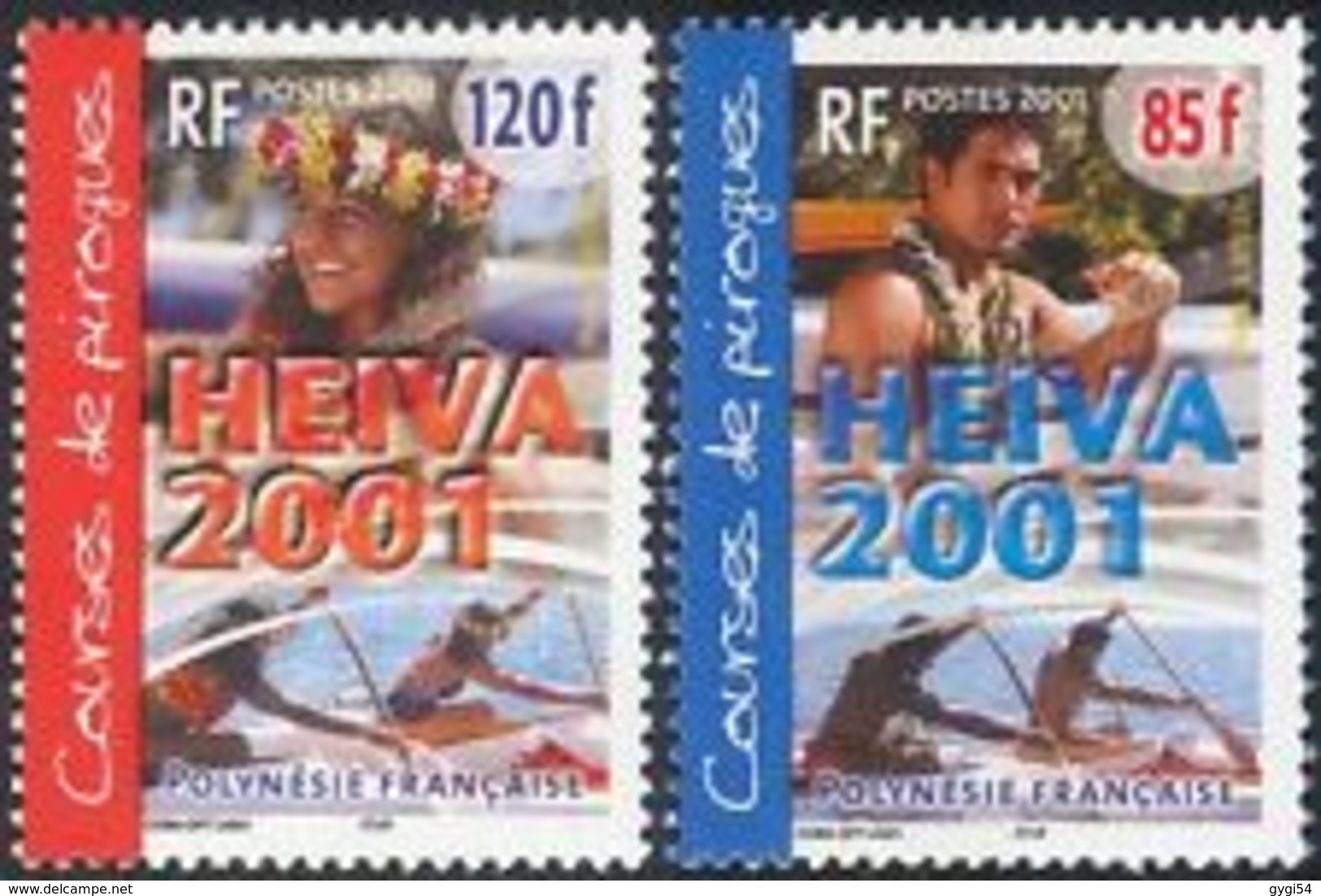 Polynésie Française  2001  Cat Yt     N° 645, 646   N** MNH - Neufs