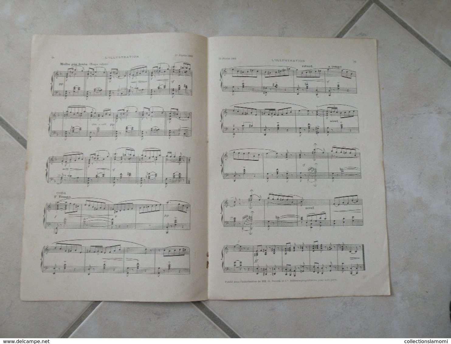 Danse Moravienne & Les Rosées -(Musique Victorin De Joncières & Henri Dallier)- Partition (Piano) - Strumenti A Tastiera