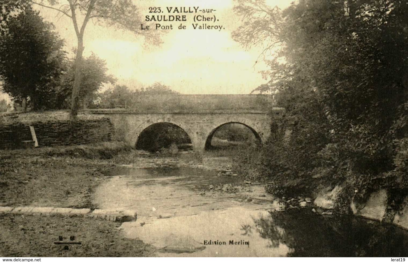 18...CHER... Vailly...le Pont De Valleroy - Autres & Non Classés