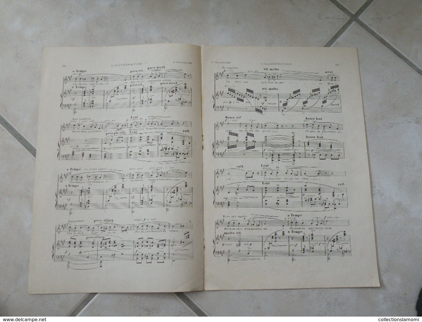 Berceuse - Ce Qui Disent Les Fleurs & Hymne Du Portugal(Musique Henry Valgorge- R. Oehme & F. Beyer)- Partition (Piano) - Instruments à Clavier
