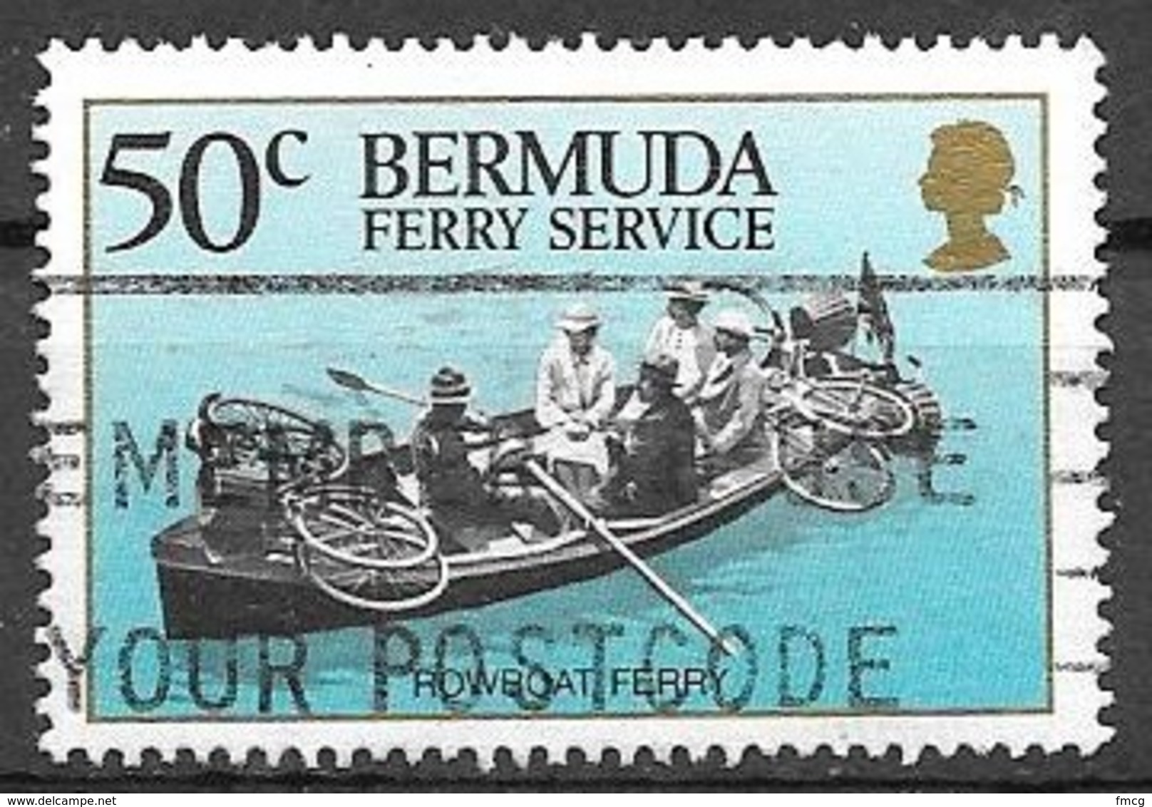 1989 50 Cents Ferry Service, Rowboat, Used - Bermuda