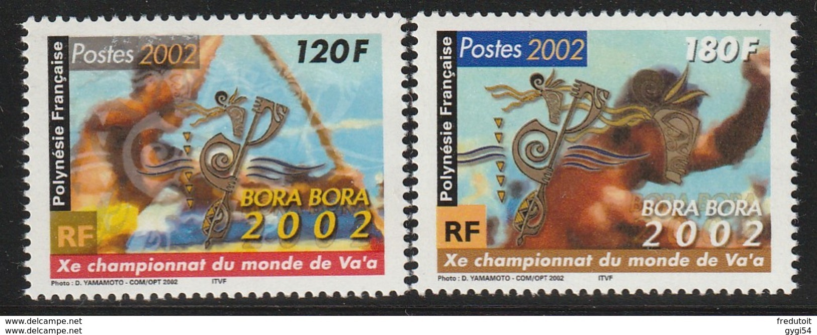 Polynésie Française  2002    Cat Yt     N° 661, 662    N** MNH - Neufs