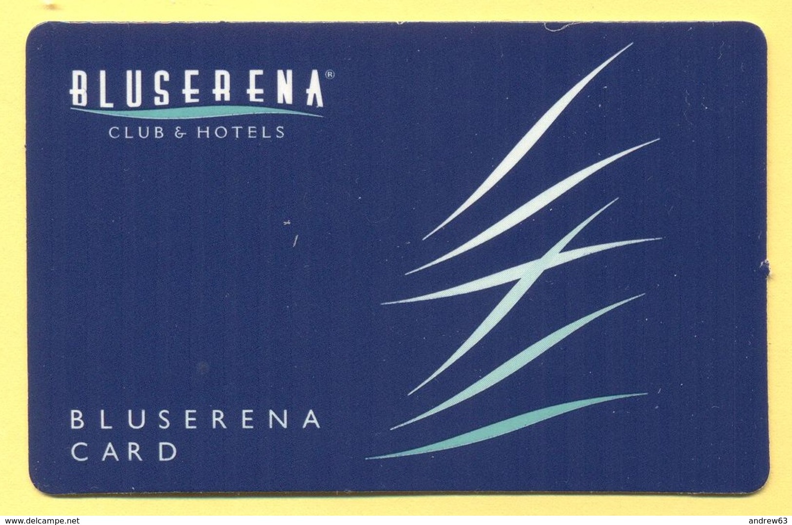 BLUSERENA CLUB & HOTELS - BLUSERENA Card - Cartoncini Da Visita