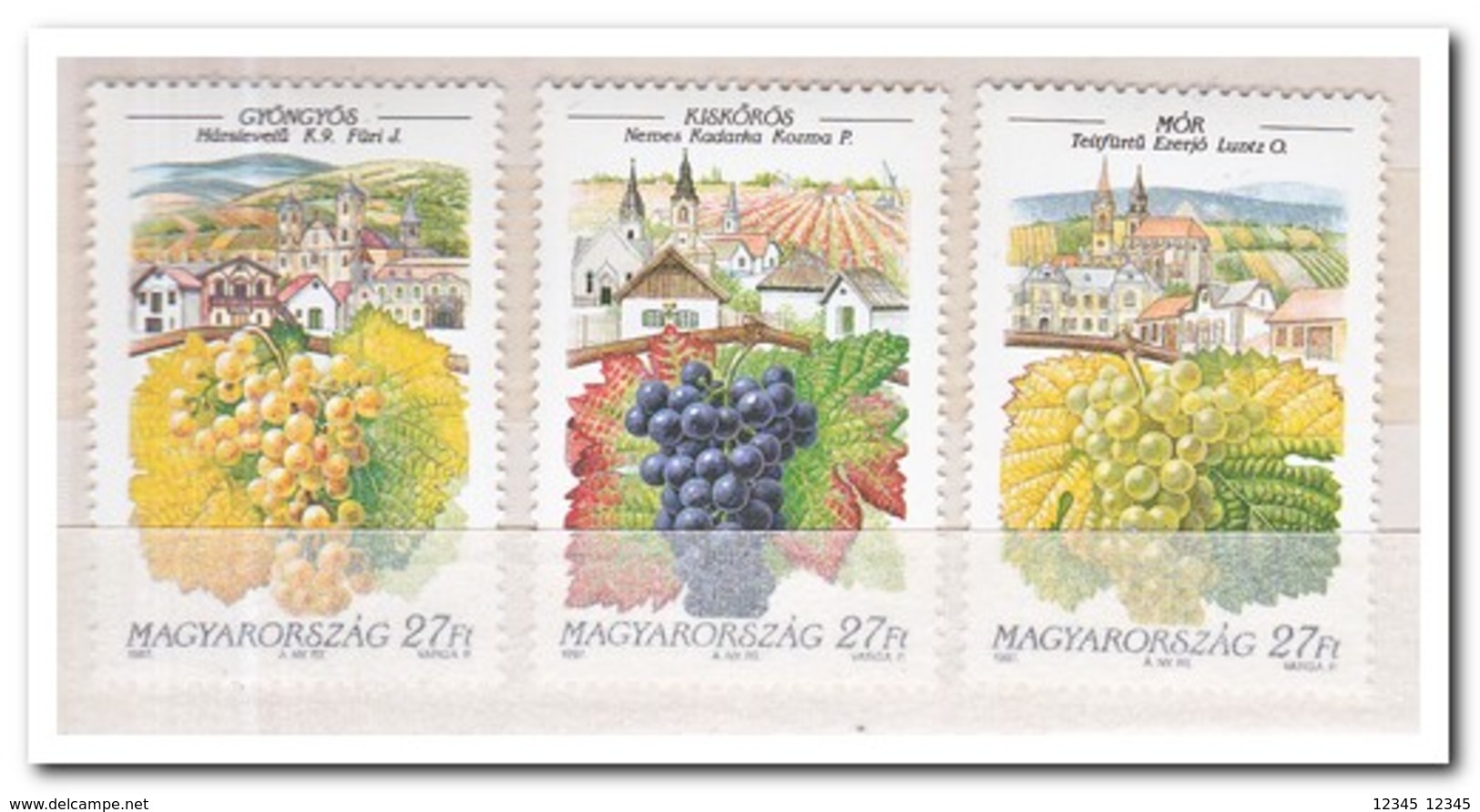 Hongarije 1997, Postfris MNH, Fruit, Wine - Ongebruikt