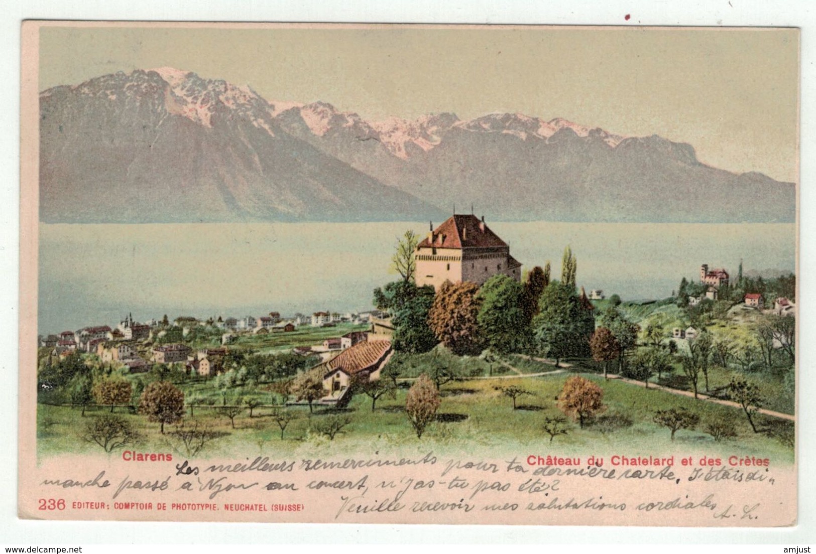 Suisse // Schweiz // Switzerland // Vaud // Montreux, Château Du Chatelard - Montreux