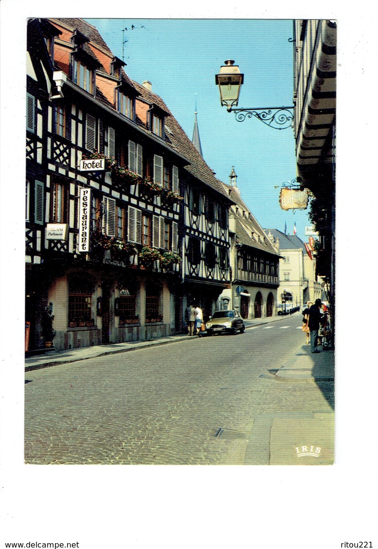 Cpm - 67 - Obernai - Rue Du Général Gouraud - Voiture Citroën GS - Hotel Parfumerie ORLANE COIFFURE - Obernai