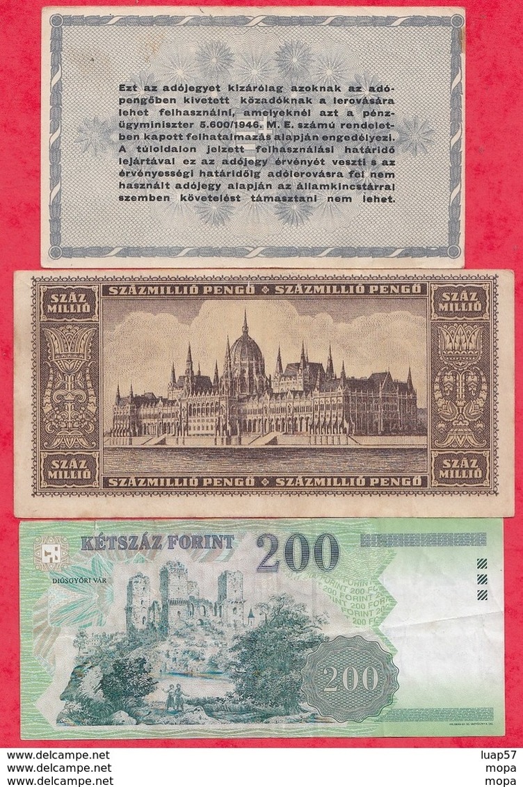 Hongrie 10 Billets Dans L 'état Voir Scan Lot N °2 (200 Florint 2007 FORTE COTE EN UNC) - Hongrie